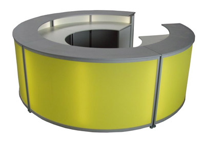 Rundtheke Leuchttheke Bitburg