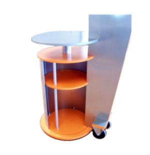 Stehpult Promotiontheke PC Tisch Pascal